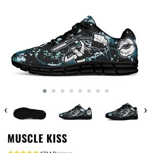Raad Muscle Kiss Gym Sneakers Women’s 8